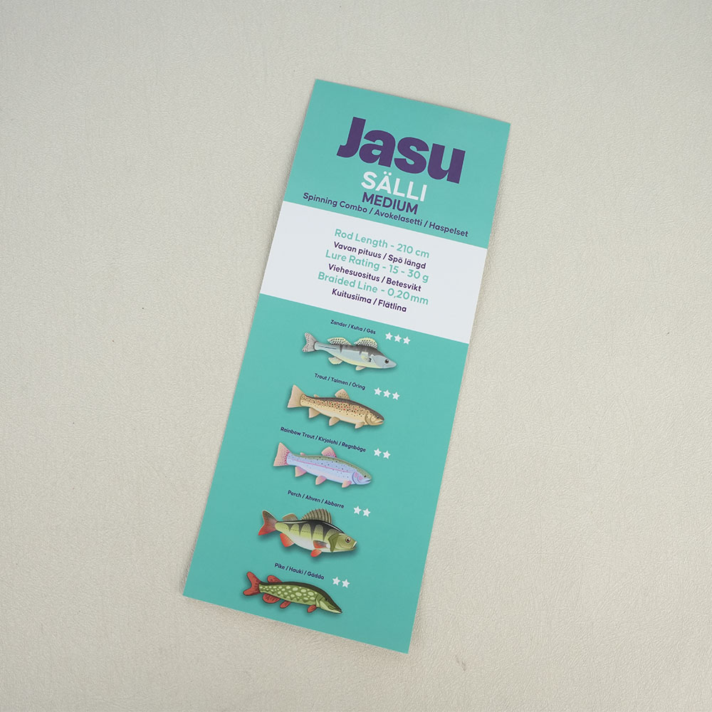 Box Printing Custom Eco Friendly Luxury Fishing Bait Wrapping Paper Card Paper Socks Sustanaible Hang Tags for Clothes Jeans