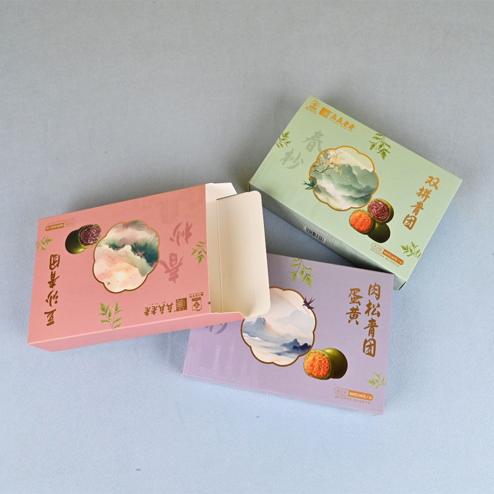 Box Printing Foil Printed Folding White Board Paper Snack Food Packaging Box for Chicken Nuggets Popcorn