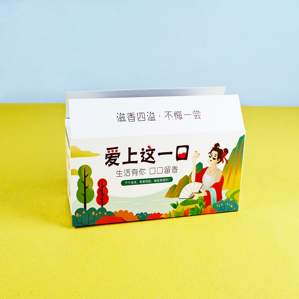 Box Printing Custom Own Logo Corrugated Paper CMYK Matte Lamination Crumbl Cookies Box Packaging