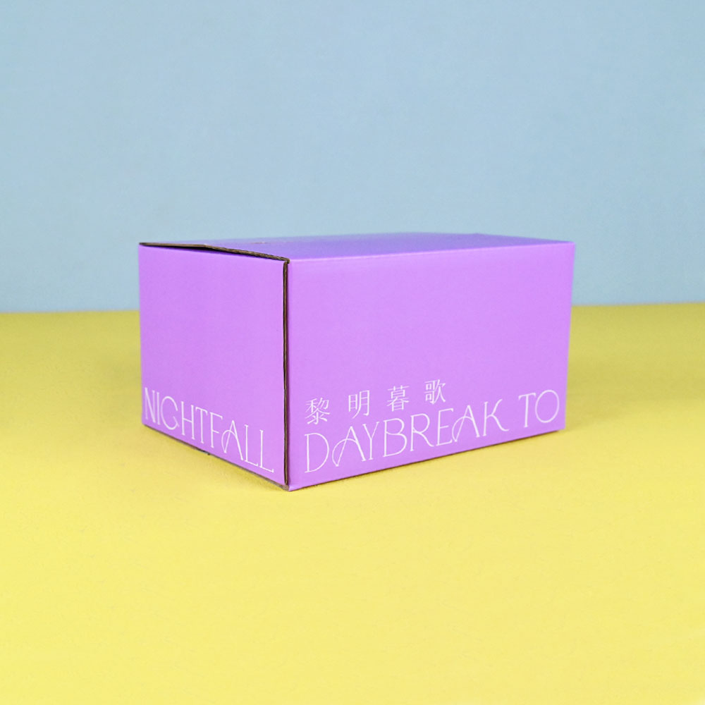 Box Printing Minimalist 400 Gram Corrugated Cardboard Packaging Skincare Mailer Shipping Gift Carton Boxes for Cosmetic with Logo