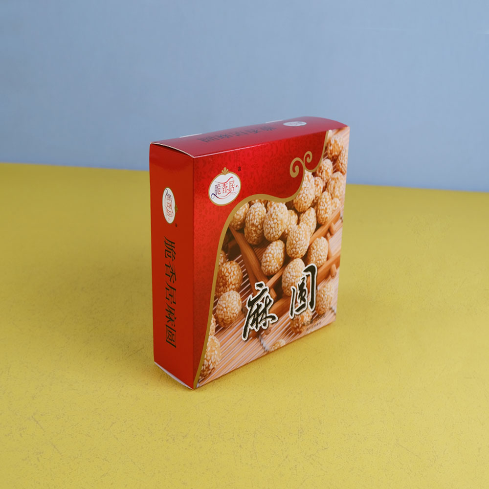 Box Printing Cardboard Paper Glossy Limnation CMYK Coffee and Food Snack Packaging Box with Dividers