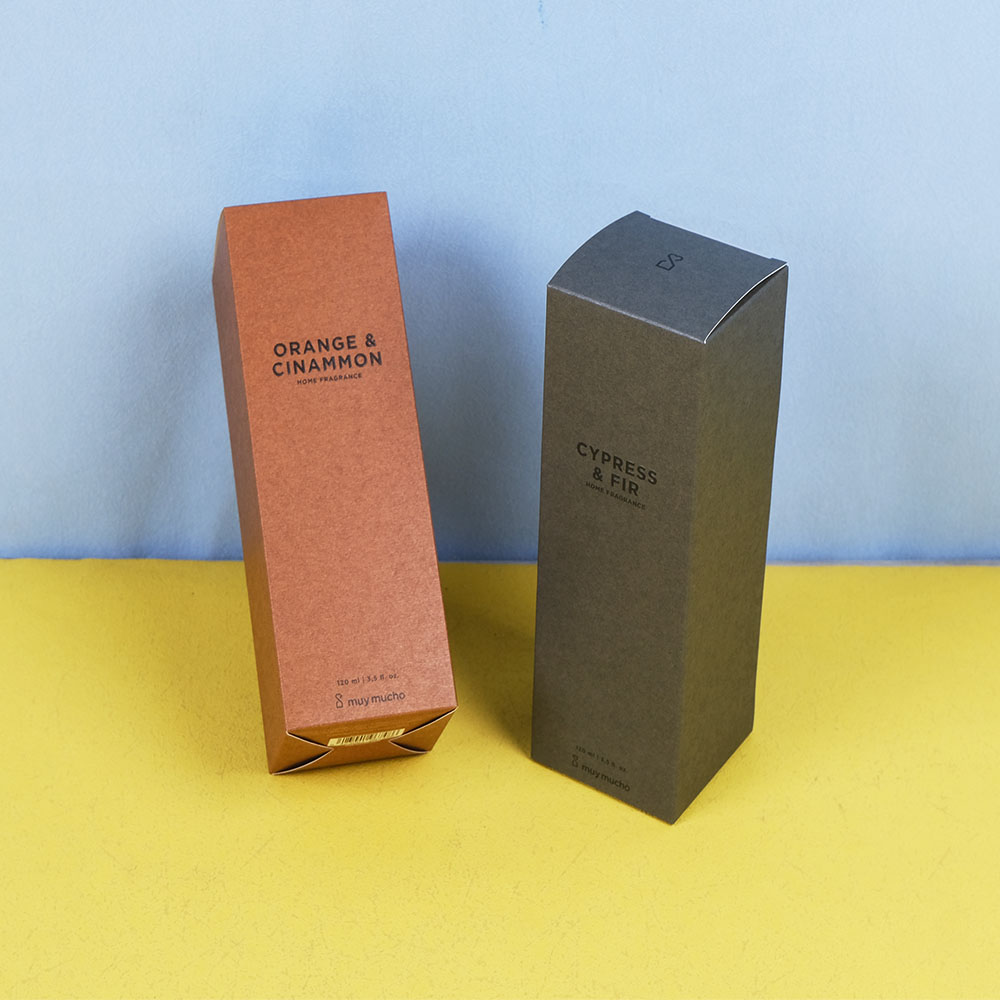 Box Printing Custom Specialty Paper Spot UV Diffuser Fine Fragrance Collection Perfume Oil Cardboard Box Packaging with Insert