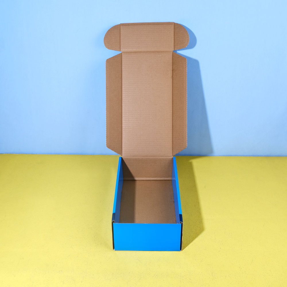 Box Printing Customised FSC Resistant Textured Mailer Rectangle Corrugated Crush Proof Paper Packaging Box for Gadgets