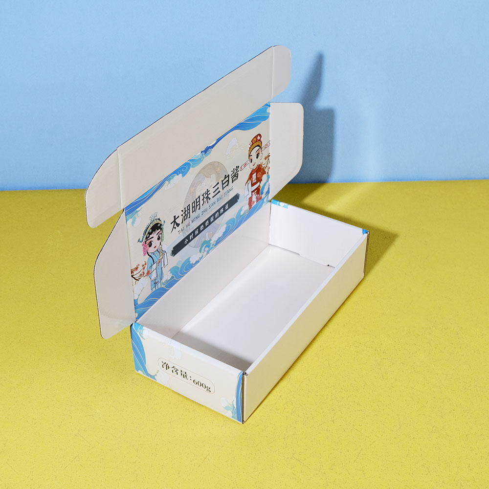 Box Printing Custom Foldable Honey Jam Jar Spice Jelly Food 3 Bottles Packaging Corrugated Cardboard Paper Boxes