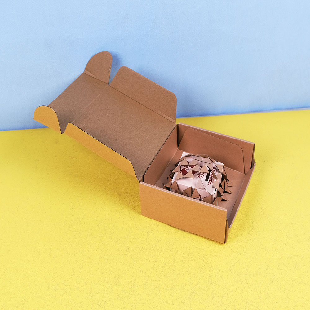 Box Printing Custom Mailer Cardboard Corrugated Paper Luxury Packaging Honeycomb Insert Hexpand Shipping Box