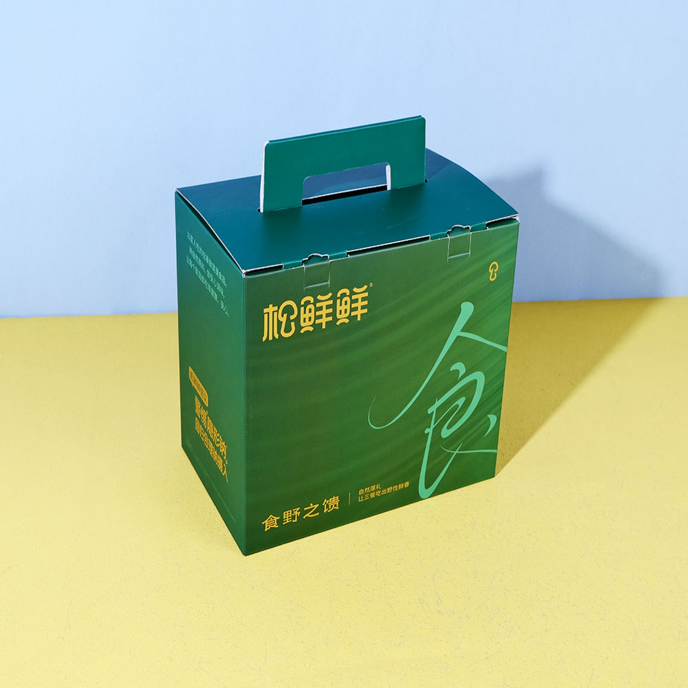 Box Printing Custom Tomato Sauce Seasoning Corrugated Board Sealed Gift Set Box Packaging for Bottled Seasoning with Handle