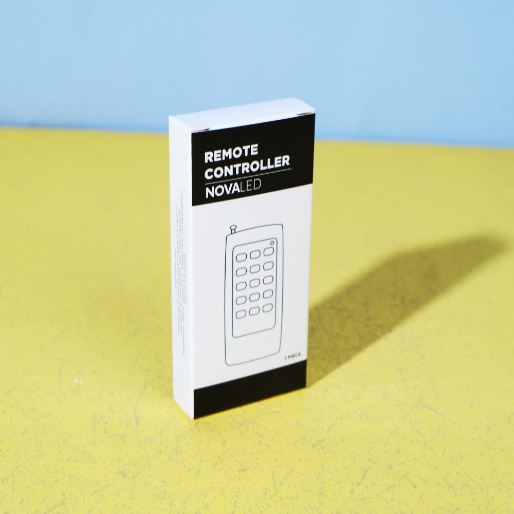 Box Printing Custom Empty Foldable White Cardboard Paper Glossy Lamination CMYK Toy TV Remote Control Boxes Packaging