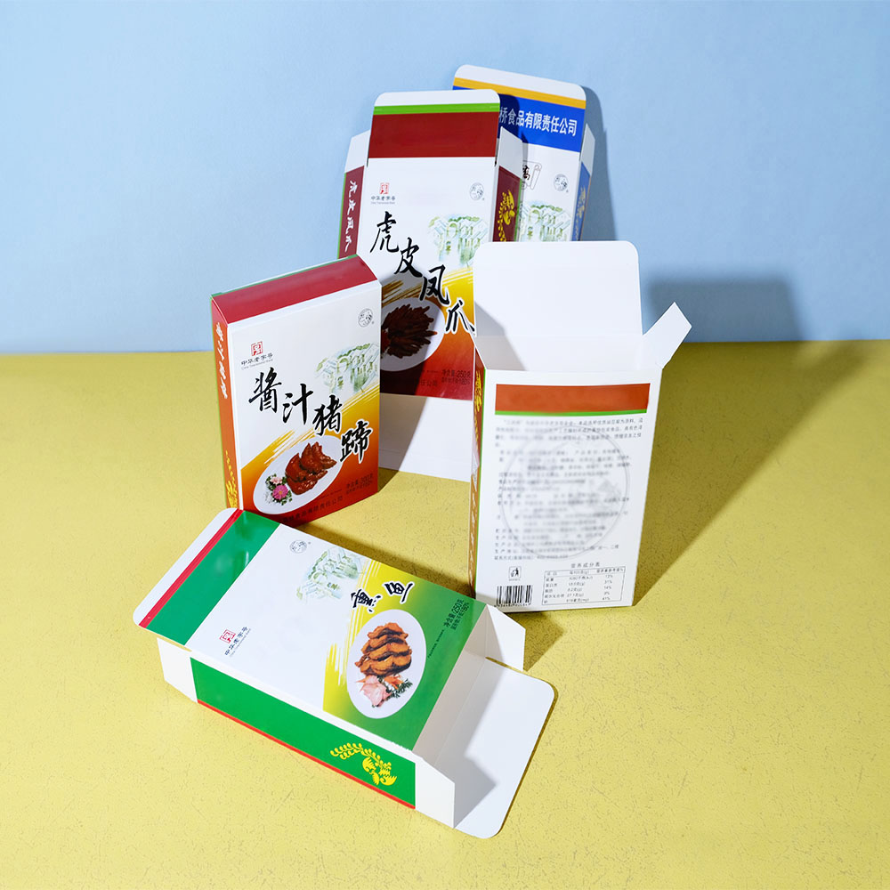 Box Printing Custom Recyclable Luxury Cardboard Paper Printed Food Candy Dessert Box Packaging Boxes for Food and Pastries