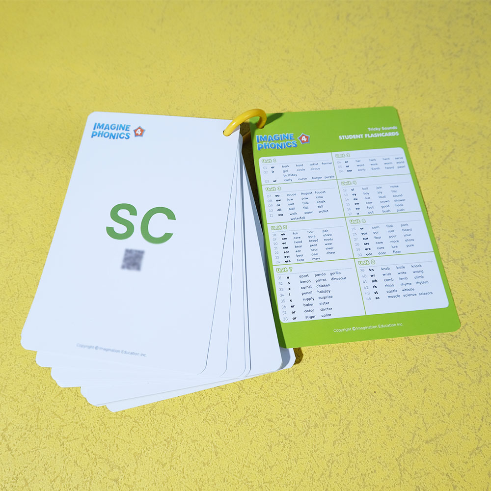 Box Printing Custom Coated Paper Matte Lamination Business Playing Gift Flash Cards/Cognitive Cards with Paper Box