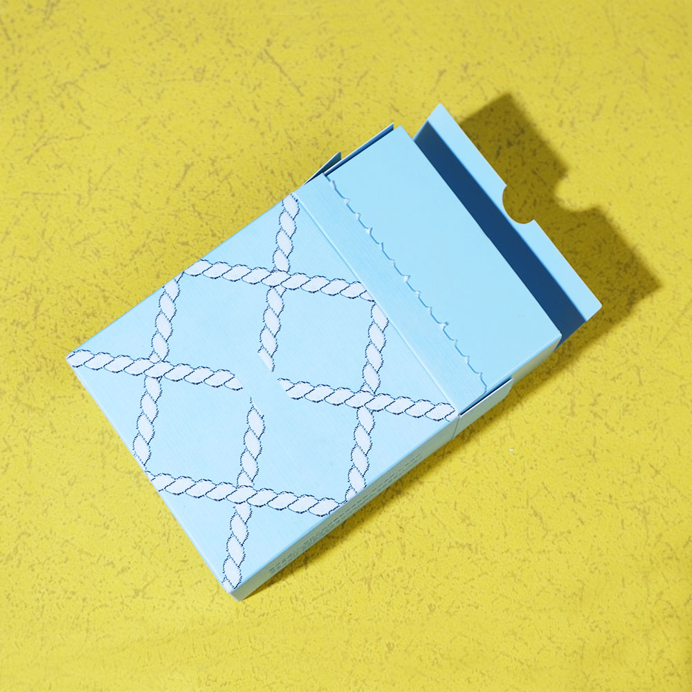 Box Printing Custom Embossed Cardboard Loose Body Care Powder Cosmetic Recyclable Beauty Makeup Tear Strip Paper Packaging Box