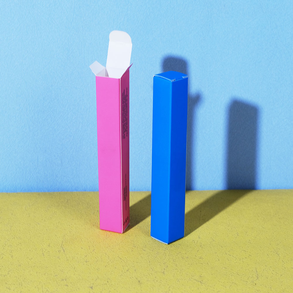 Box Printing Custom Empty White Cardboard Paper 10ml 15ml 20ml Perfume Oil Attar Bottle Sample Tuck Boxes Packaging