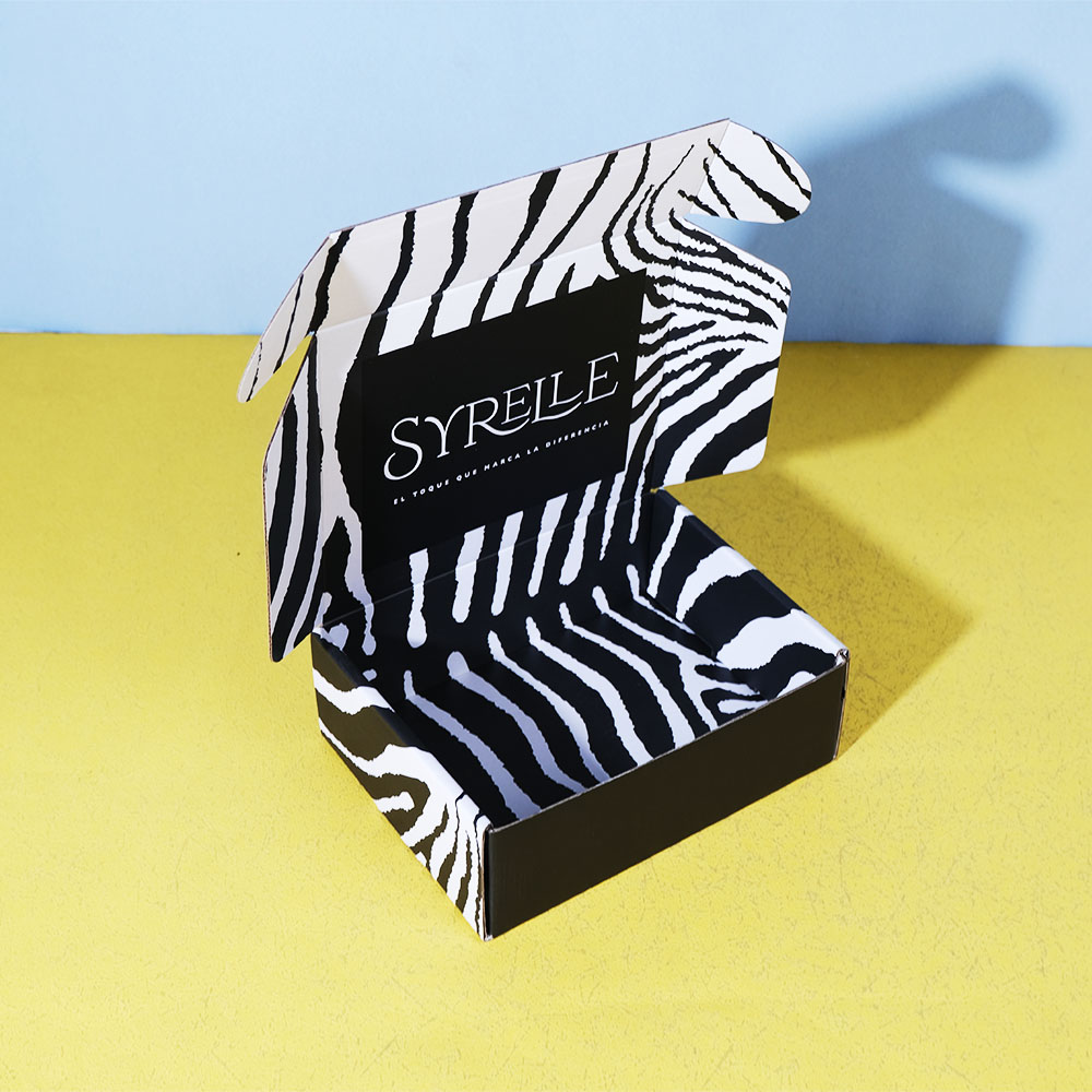 Box Printing Custom Cosmetic Jewelry Cloth Kraft Cardboard Corrugated Colorful Mailer Shipping Box Packaging with Insert