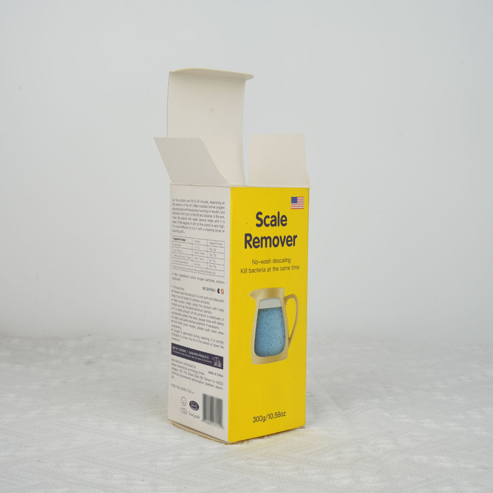 Box Printing Custom Empty FSC Scale Remover Paper Packaging Kitchen Accessories Towels White Board Cardboard Paper Box