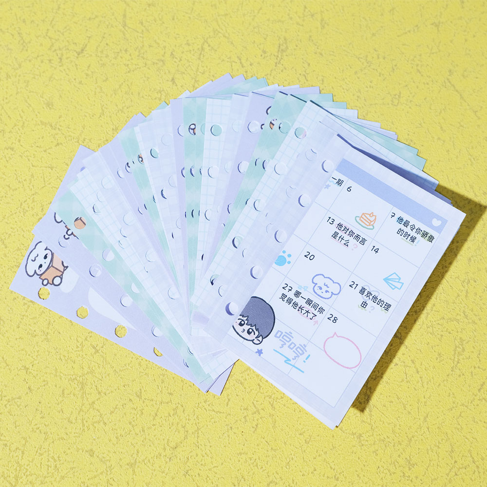 Box Printing Custom Premium Diaries Journal Paper Soft Cover Spiral Pocket Memorandum Signing Pad Notebook Printing with Coil