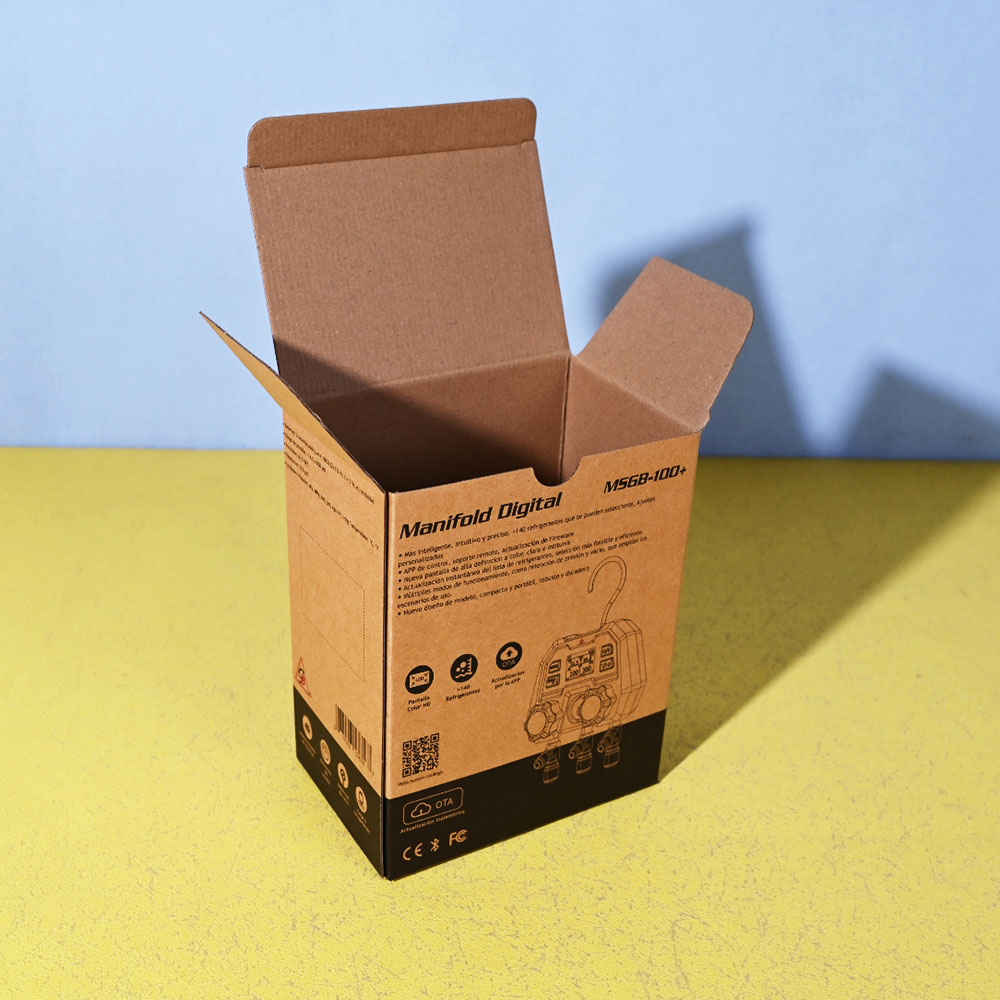 Box Printing Custom FSC Flexo Printing Offest Printing Cardboard Corrugated Manifold Digital Tuck Foldable Box Packaging