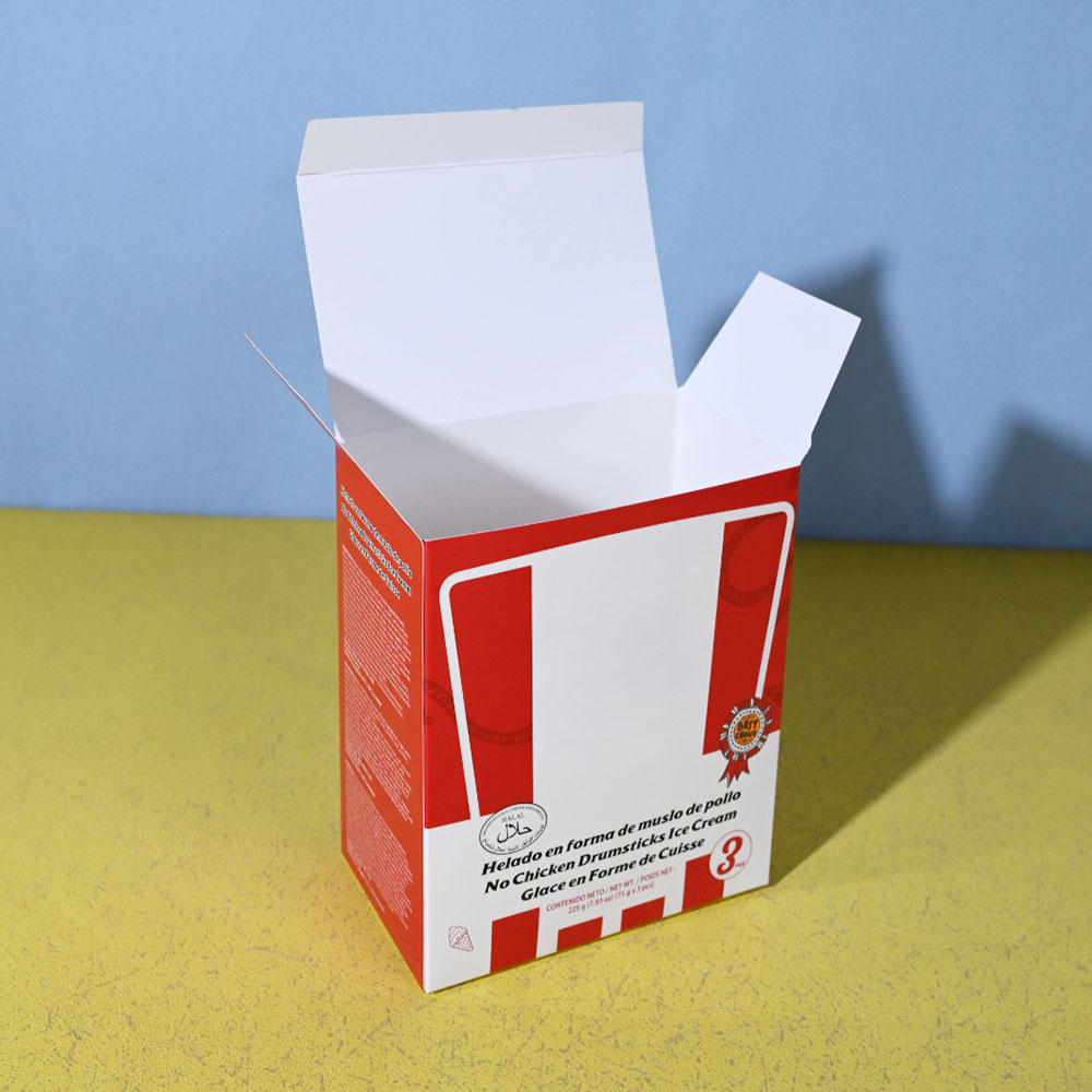 Chicken leg-shaped ice cream