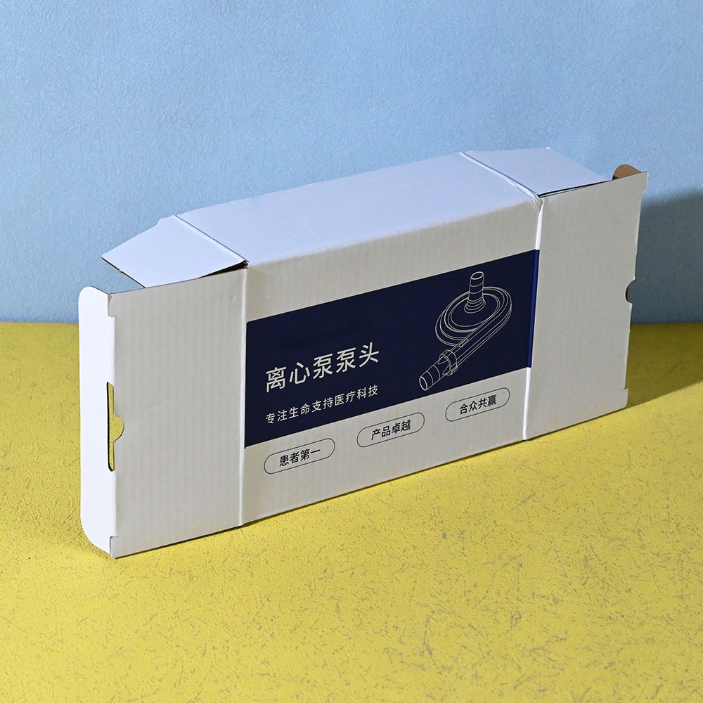 Box Printing Custom RoHS FSC ISO9001 Corrugated Cardboard Folding Medical Device Tuck Packaging Box