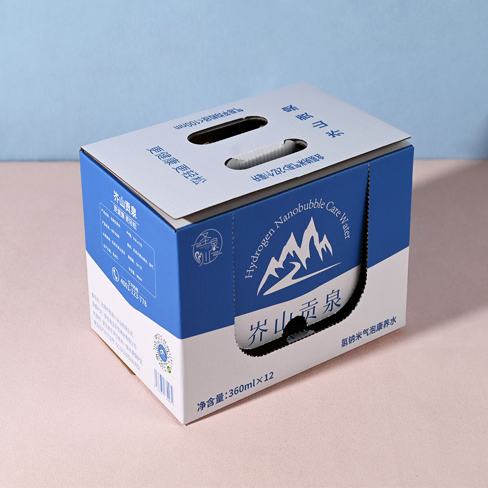 Box Printing Custom Heavy Duty RoHS 360ml 12 Bottles Water Drink White Kraft Corrugated Cardboard Carton Paper Box Packaging Box Printing Custom Heavy Duty RoHS 360ml 12 Bottles Water Drink White Kraft Corrugated Cardboard Carton Paper Box Packaging
