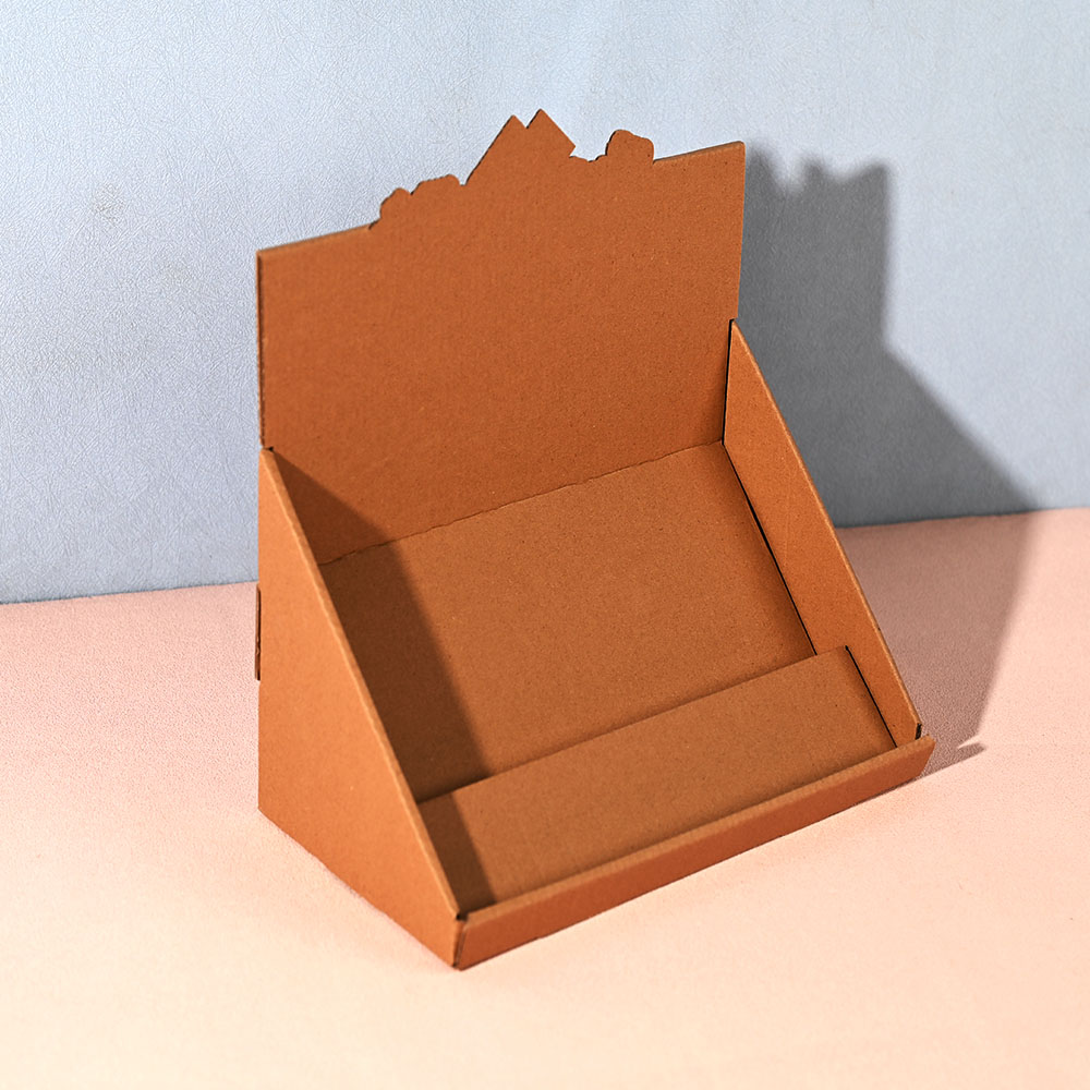 Box Printing Custom FSC Eco Friendly Biodegradable Foldable TablePlaying Card Holder Corrugated Board Retail Display Stand Box Box Printing Custom FSC Eco Friendly Biodegradable Foldable TablePlaying Card Holder Corrugated Board Retail Display Stand Box