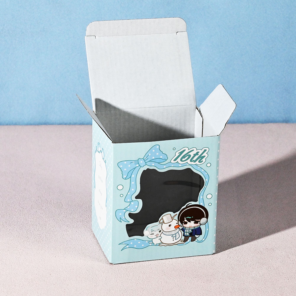 Box Printing Custom FSC RoHS Recyclable Corrugated Cardboard White Kraft Paper Blind Plush Toy Gift Packaging Box with WIndow Box Printing Custom FSC RoHS Recyclable Corrugated Cardboard White Kraft Paper Blind Plush Toy Gift Packaging Box with WIndow