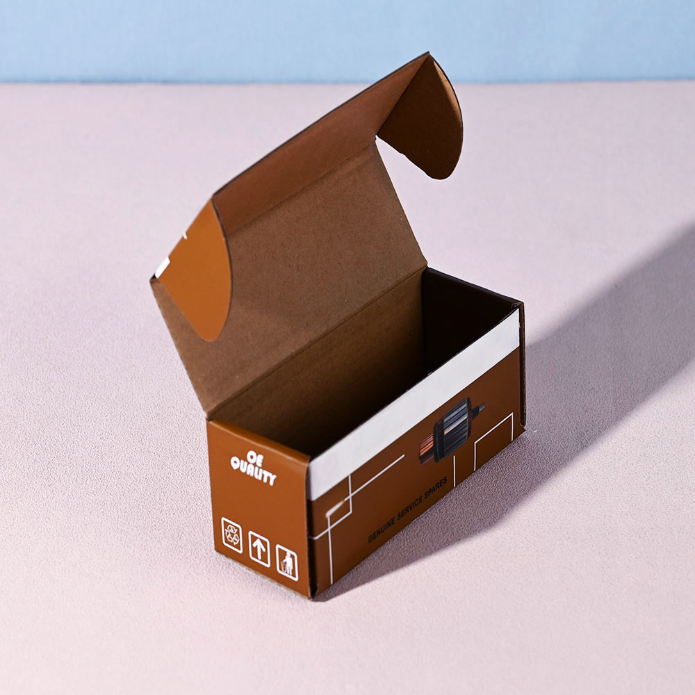 Box Printing Customized FSC RoHS Empty Auto Starter Parts Car Armature Corrugated Cardboard Fold Paper Boxes Packaging Box Printing Customized FSC RoHS Empty Auto Starter Parts Car Armature Corrugated Cardboard Fold Paper Boxes Packaging