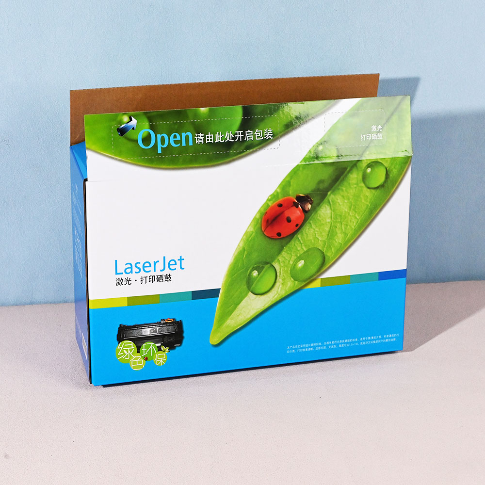 Box Printing Custom FSC RoHS Foldable Glossy Lamination Empty Toner Cartridge Corrugated Cardboard Packaging Carton Shipping Box Box Printing Custom FSC RoHS Foldable Glossy Lamination Empty Toner Cartridge Corrugated Cardboard Packaging Carton Shipping Box