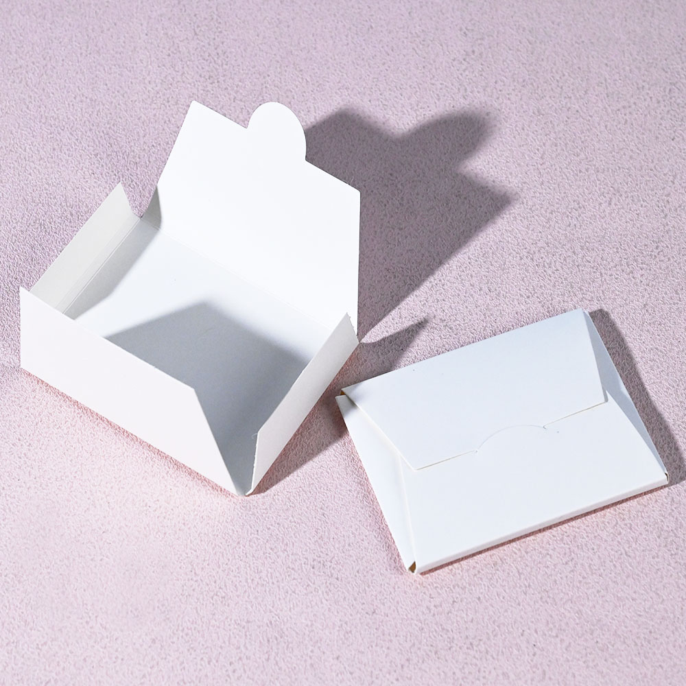 Box Printing Custom FSC RoHS Small Folding White Cardboard Tuck Top Paper Boxes Packaging for Glasses Cloth