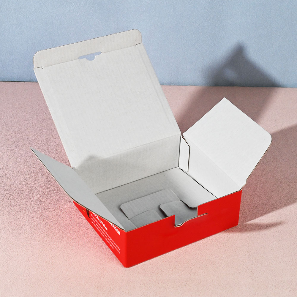 Box Printing Custom RoHS Kraft Corrugated Cardboard Paper Folder Refrigerant Valve Box for Consumer Electronics Accessories Box