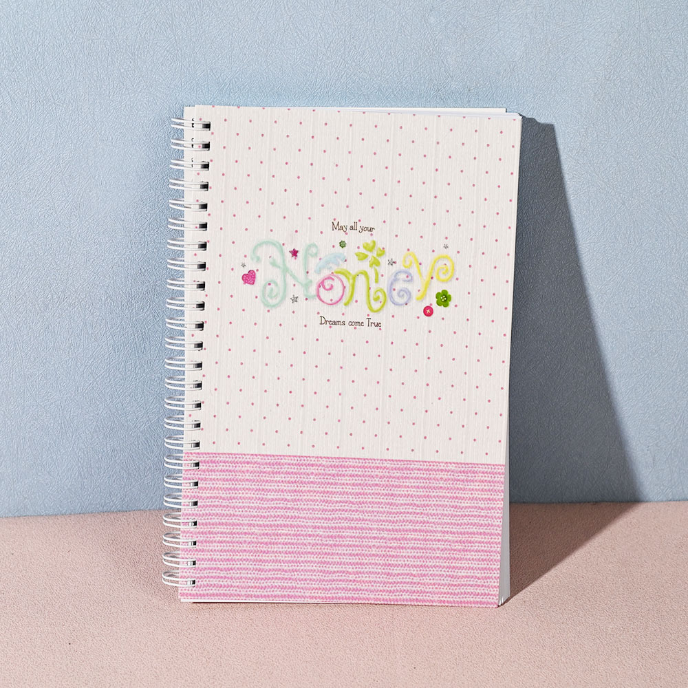 Box Printing Customized A4 A5 A6 A7 Soft Cover Recycled Paper Spiral Binding Aesthetic Planner Journal Notebook