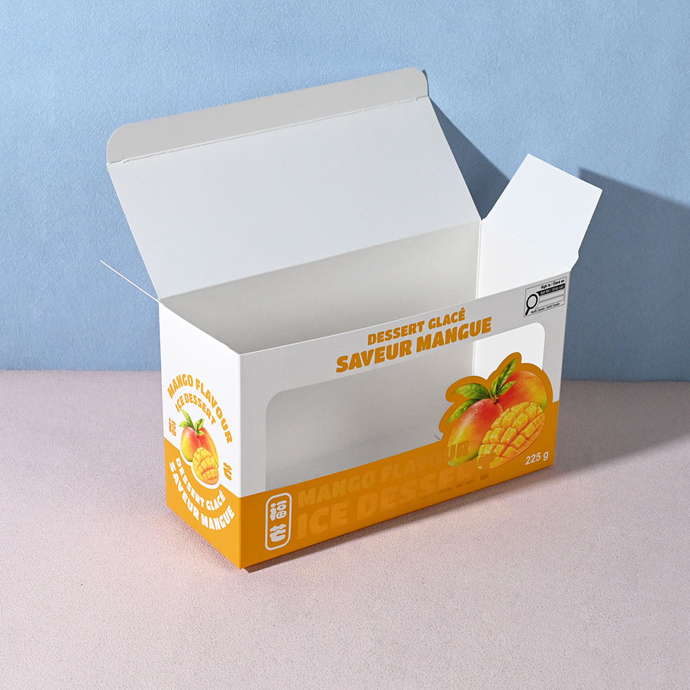 Box Printing Custom ISO FSC RoHS Fold Cardboard Paper Hot Stamping Frozen Popsicle Ice Cream Packaging Boxes Box Printing Custom ISO FSC RoHS Fold Cardboard Paper Hot Stamping Frozen Popsicle Ice Cream Packaging Boxes