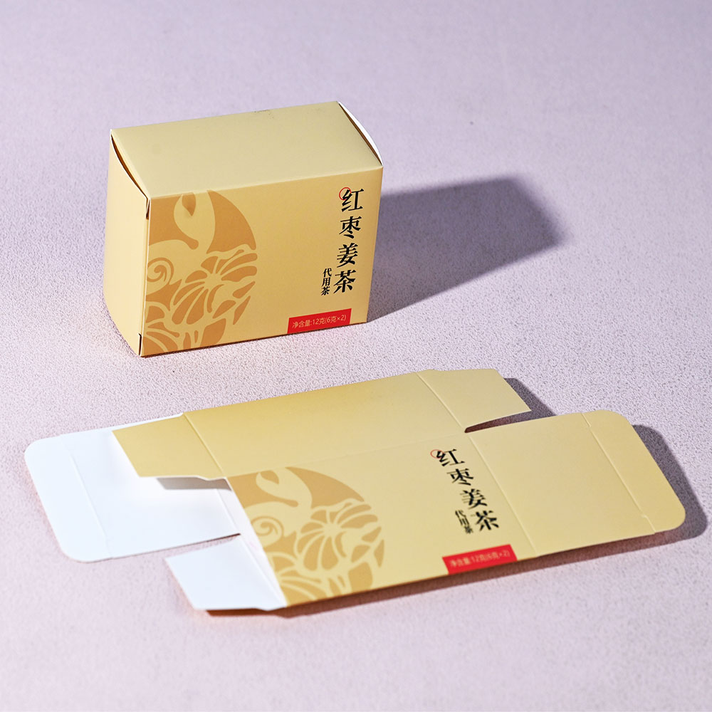 Box Printing Custom ISO22000 FSC RoHS Fold Cardboard Paper Fruit Powder Tea Coffee Beans Outer Box Packaging